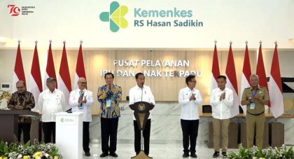 Jokowi Resmikan Gedung Pelayanan 