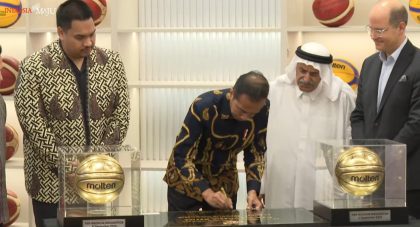 Jokowi resmikan Kantor FIBA