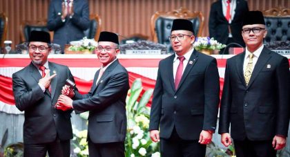 Pimpinan DPRD Resmi Dilantik