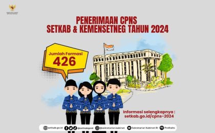 Setkab dan Kemensetneg Umumkan 