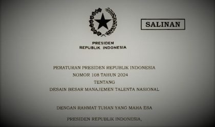 Jokowi Tetapkan Perpres 
