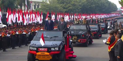 Jokowi Tinjau Apel Kesiapan