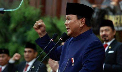 Pidato Pertamanya sebagai Presiden