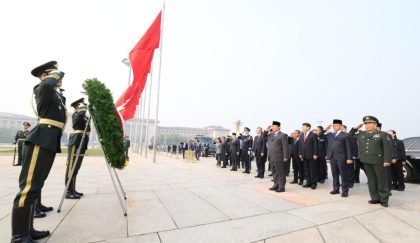 Presiden Prabowo Kunjungi Monumen