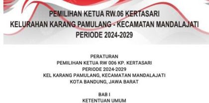 Surat Warga RW 06 