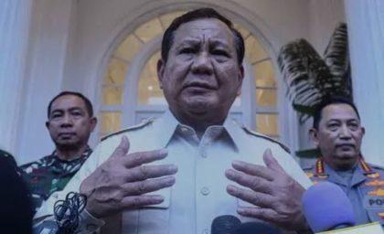 Prabowo Turun Tangan