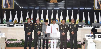 Acara Sertijab Gubernur Jabar 