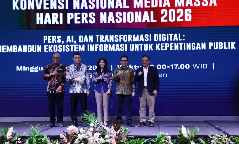 Menkomdigi Meutya Hafid Resmi Buka Konvensi Nasional Media Massa HPN 2026 di Banten