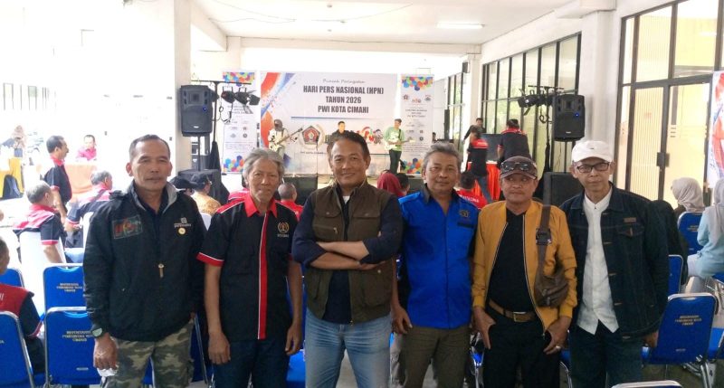 Ketua Mulyani Basir Bersama Pengurus SMSI Kab.Bandung Hadiri HPN 2026 PWI Kota Cimahi