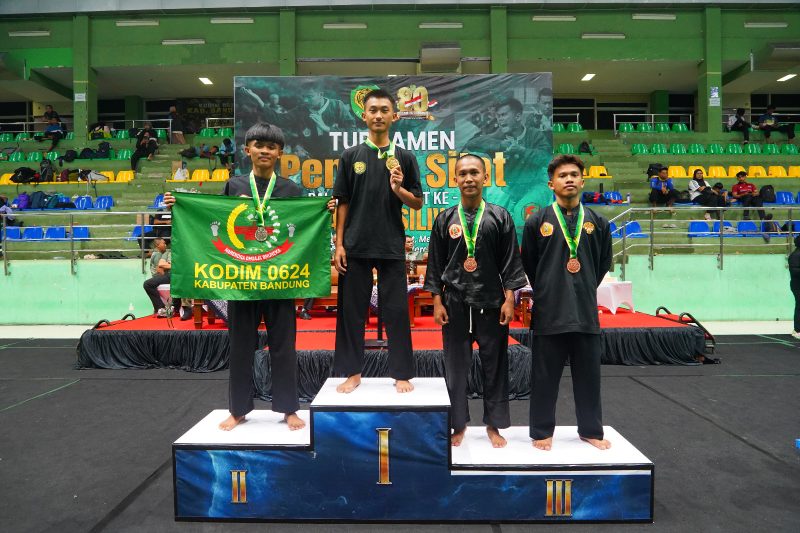 Raih Juara Umum II Pencak Silat di Piala Pangdam III Siliwangi, Letkol Kav. Samto Betah Apresiasi dan Bangga kepada Atlet Serta Pelatih