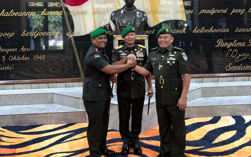 Pangdam Pimpin Sertijab, Letkol Inf Chandra Gantina S Jabat Dandeninteldam III Siliwangi